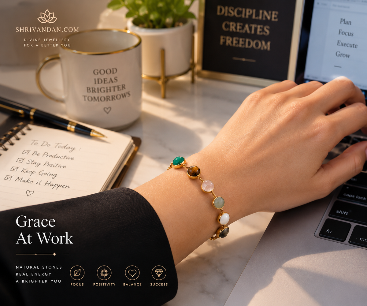 Metal Dhan Yog Bracelet for Women Gold