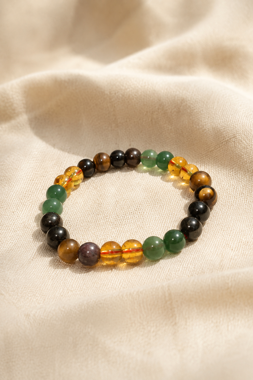 Money Magnet Crystal Bracelet | Wealth & Protection