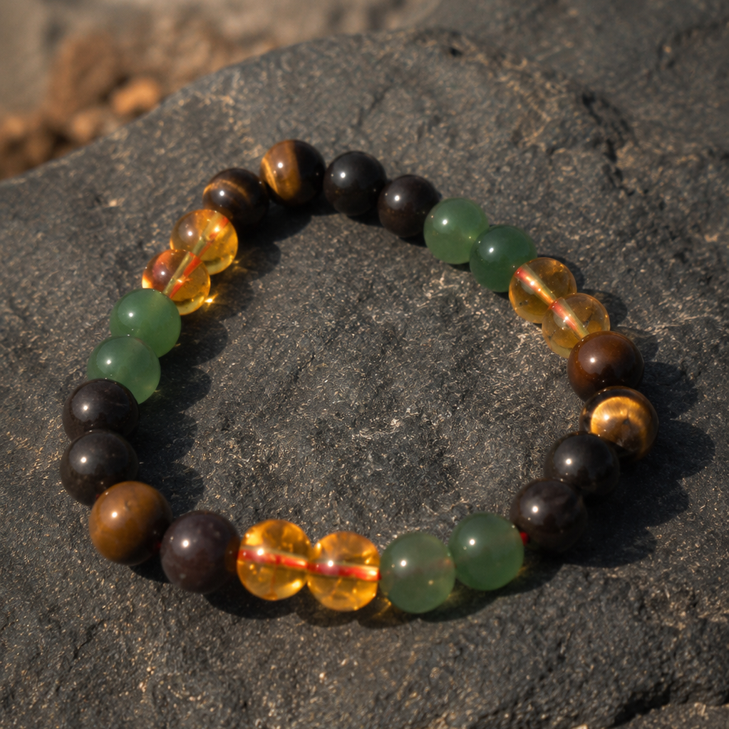 Money Magnet Crystal Bracelet | Wealth & Protection