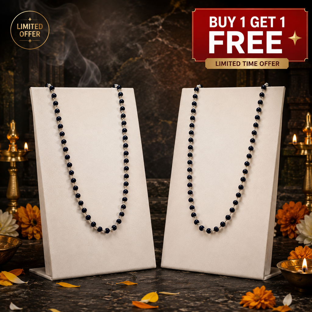 Sawan Special: Premium Authentic Karungali Mala (Buy 1 Get 1 FREE)
