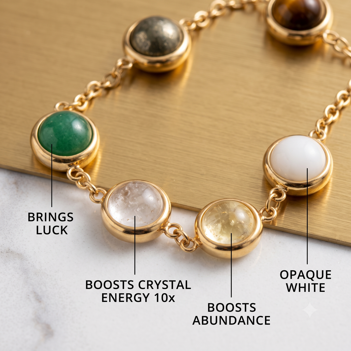 Metal Dhan Yog Bracelet for Women Gold